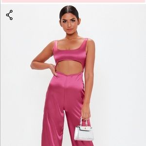 Pink jumpsuit